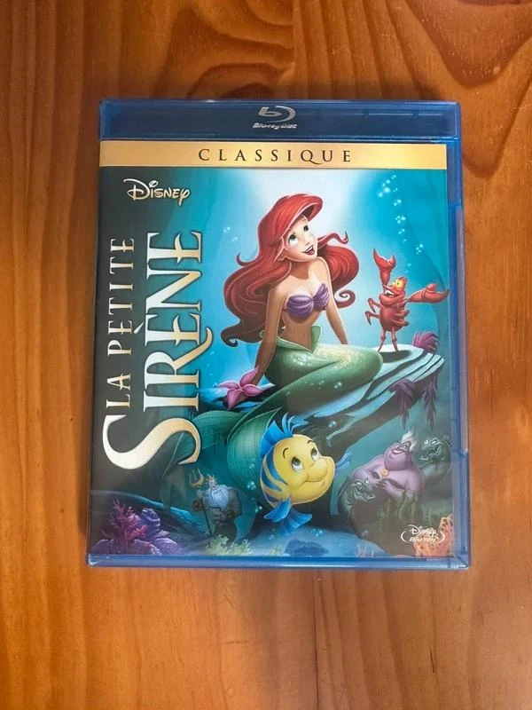 blu-ray la petite sirène disney